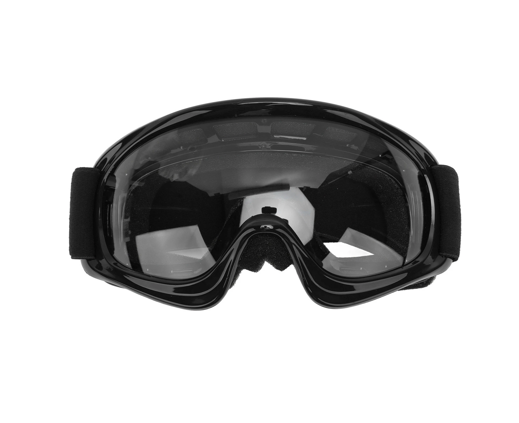 Kids Dirt Bike Goggles Impact Resistance UV Protection Motorcycle Goggles for Outdoor Cycling Ski ATV Off Road Racing Black