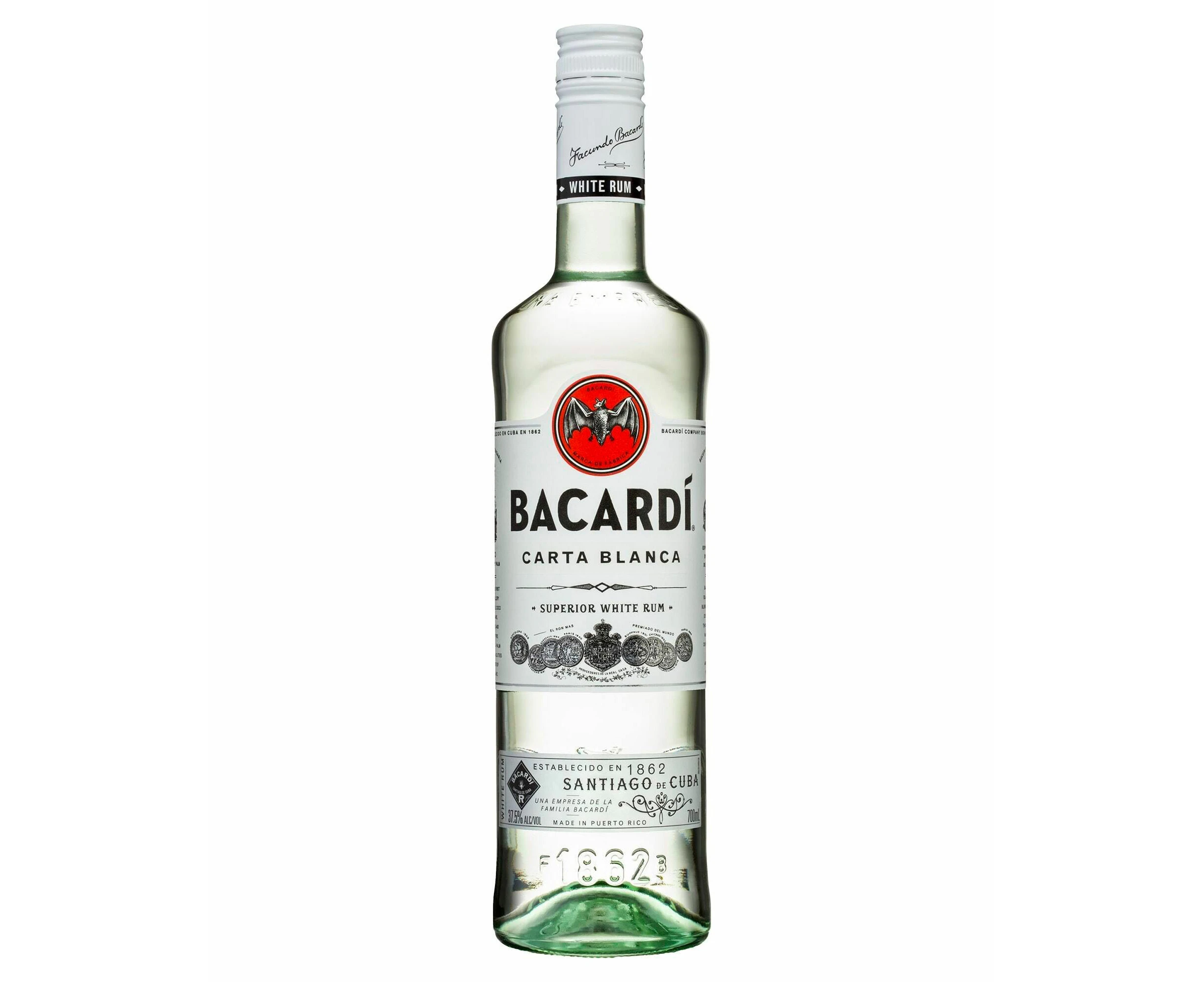 Bacardi Carta Blanca Rum (white) 700ml