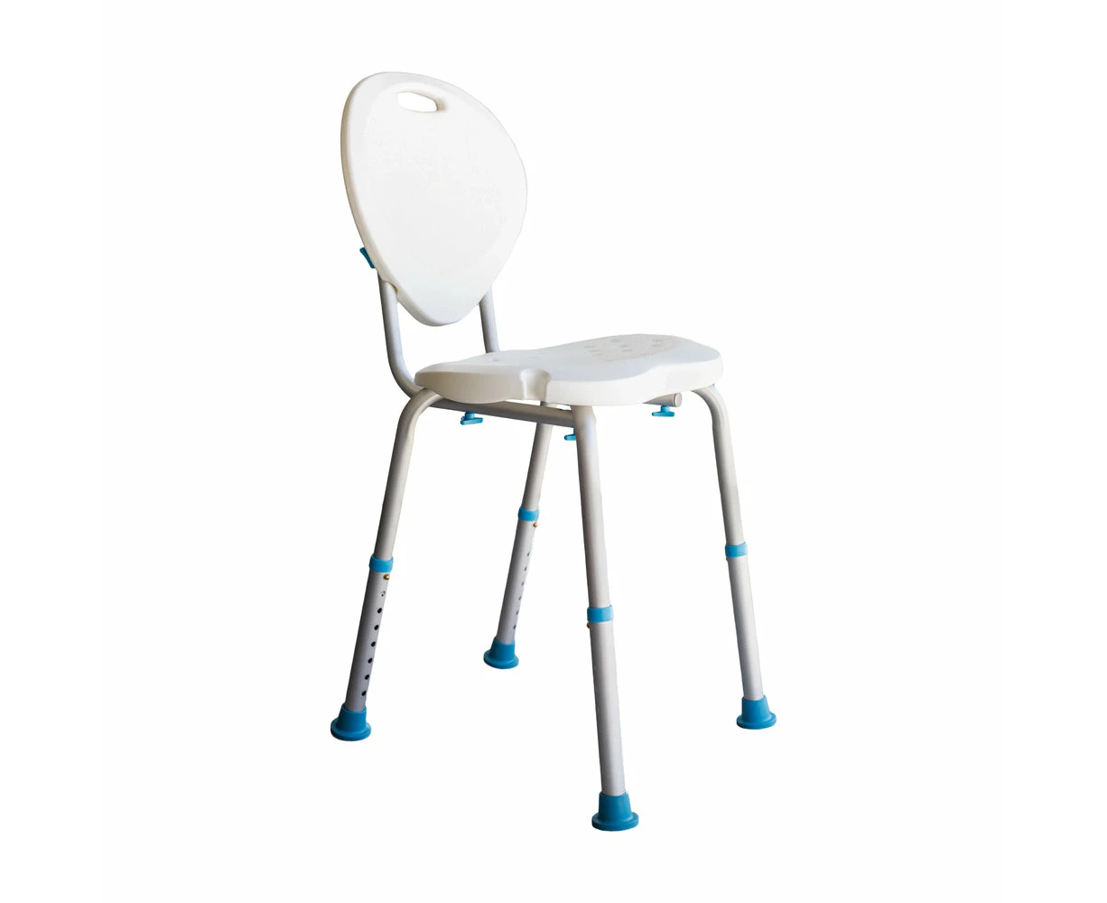 Adjustable Shower Chair With Backrest