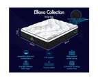 STARRY EUCALYPT Mattress King Size Pocket Spring Cool Gel Euro Top 32cm