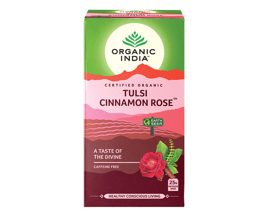 ORGANIC INDIA Tulsi Cinnamon Rose 25 TB