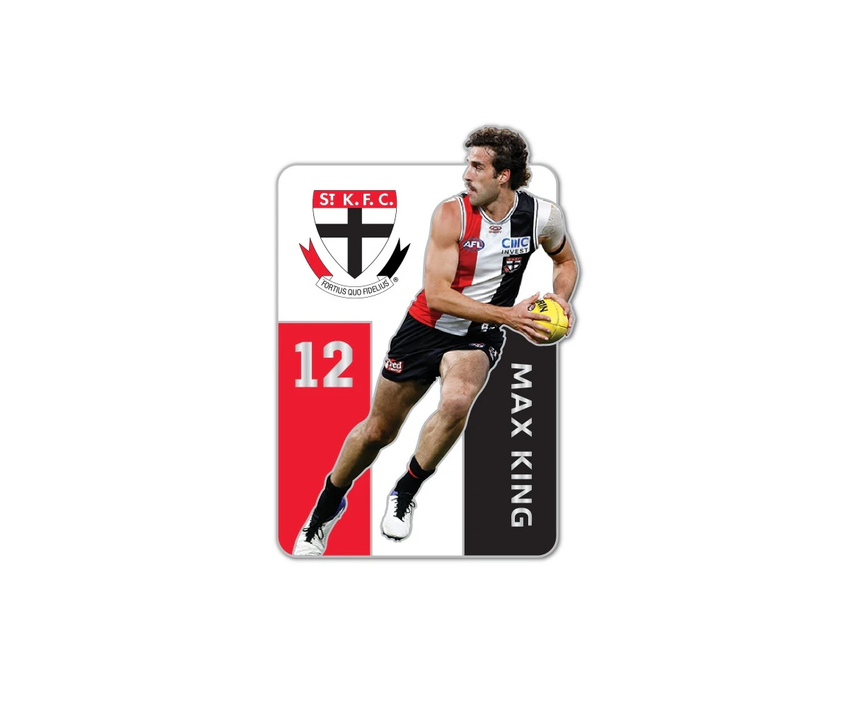 St Kilda Saints Max King Player Pin