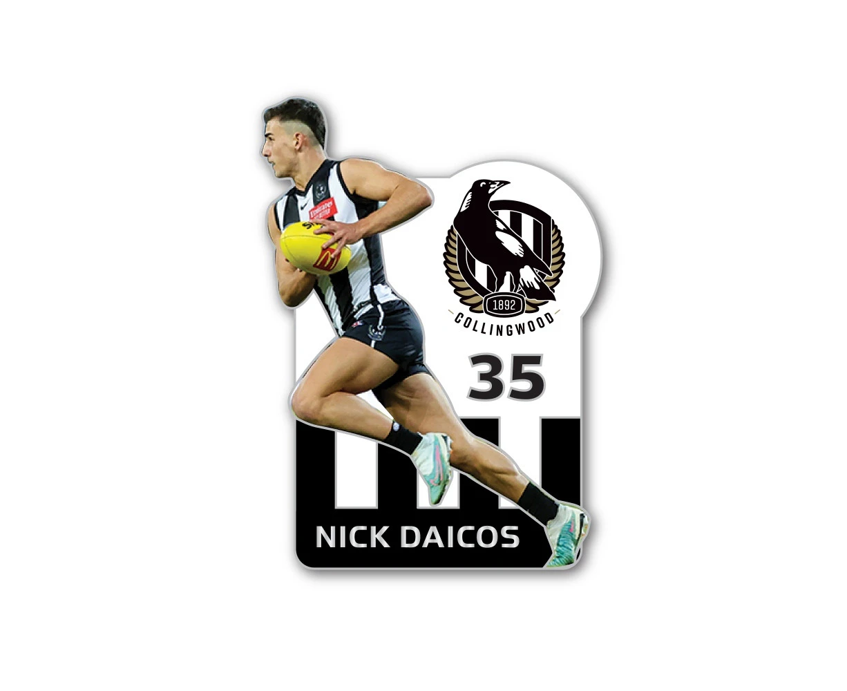 Collingwood Magpies Nick Daicos Player Pin