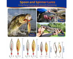 Fishing Lure Advent Calendar,24 Days Xmas Countdown Gift for Anglers with Topwater Lures,Minnow,Crankbait,VIB