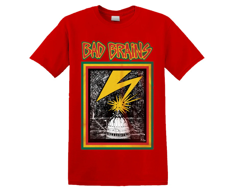 BAD BRAINS - 'Bad Brains' T-Shirt (Red)