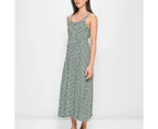 Target Sleeveless Crepe Midi Dress