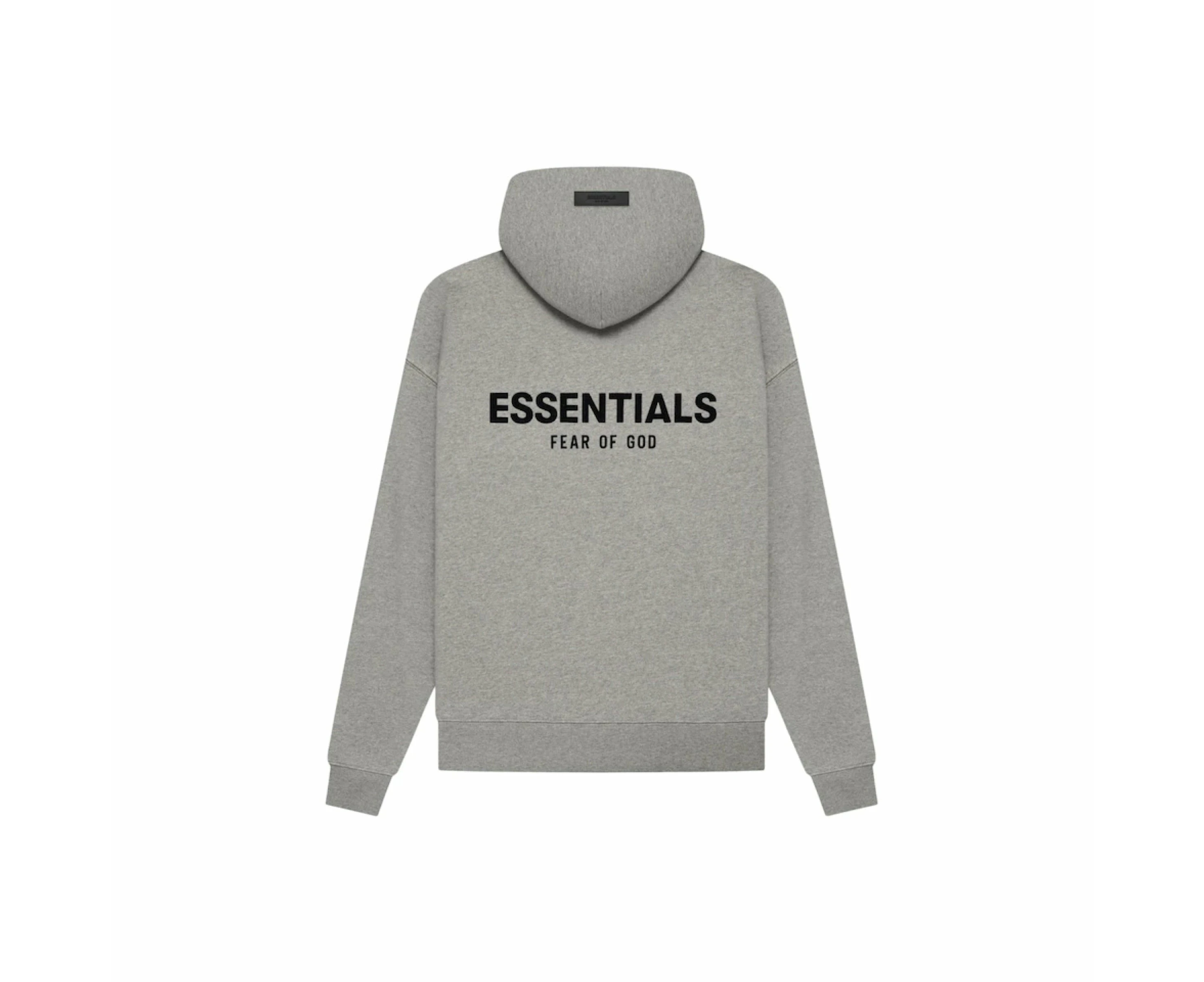 FEAR OF GOD ESSENTIALS Pull-Over Hoodie - Dark Oatmeal (SS22 Core Collection)