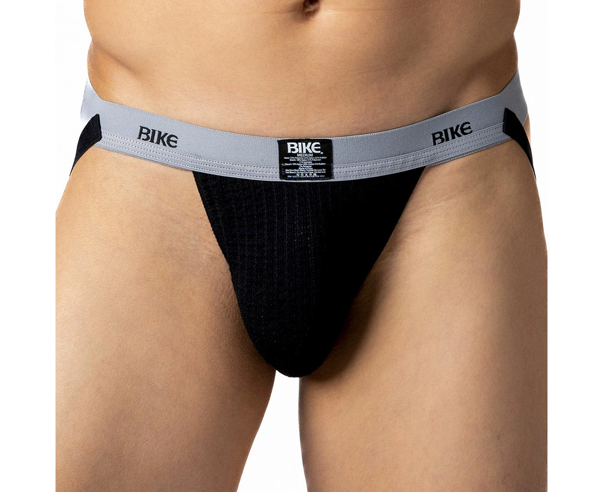 BIKE Swimwear Jockstrap BAS308 Black