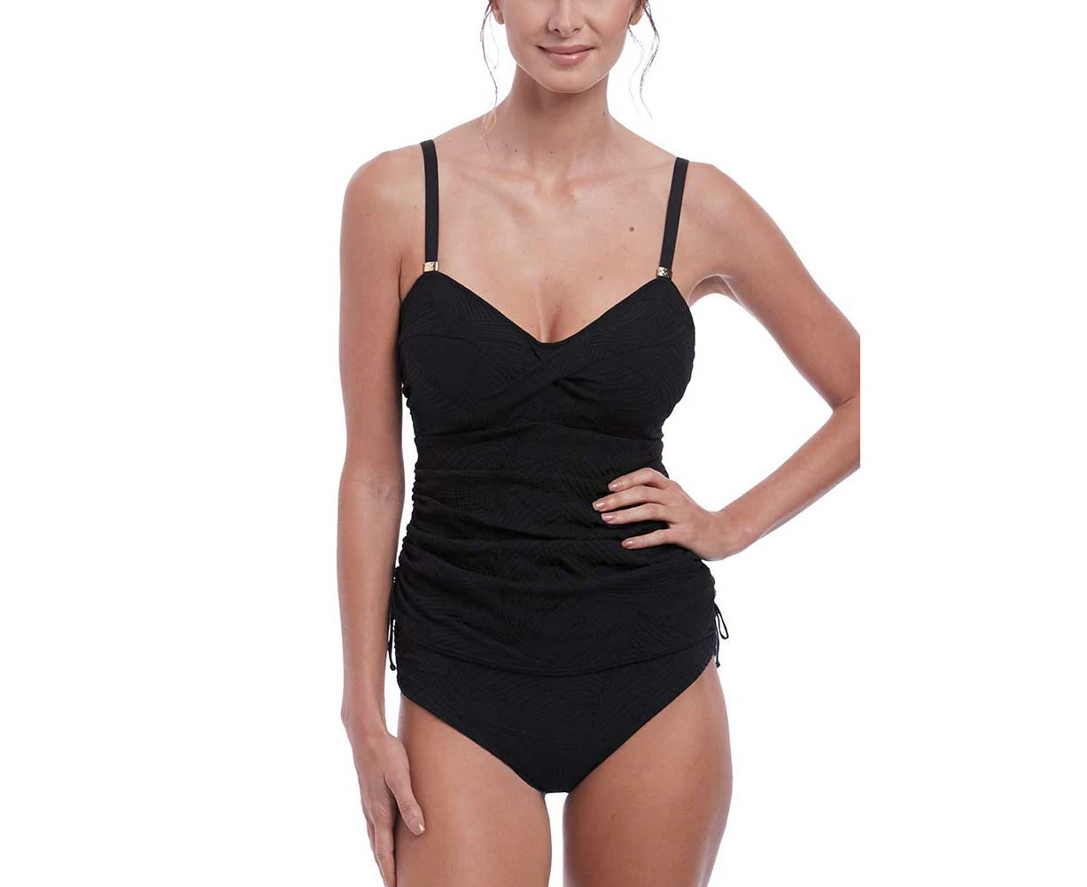 Fantasie Swim Ottawa Underwire Twist Front Swim Tankini  FS6356 Black