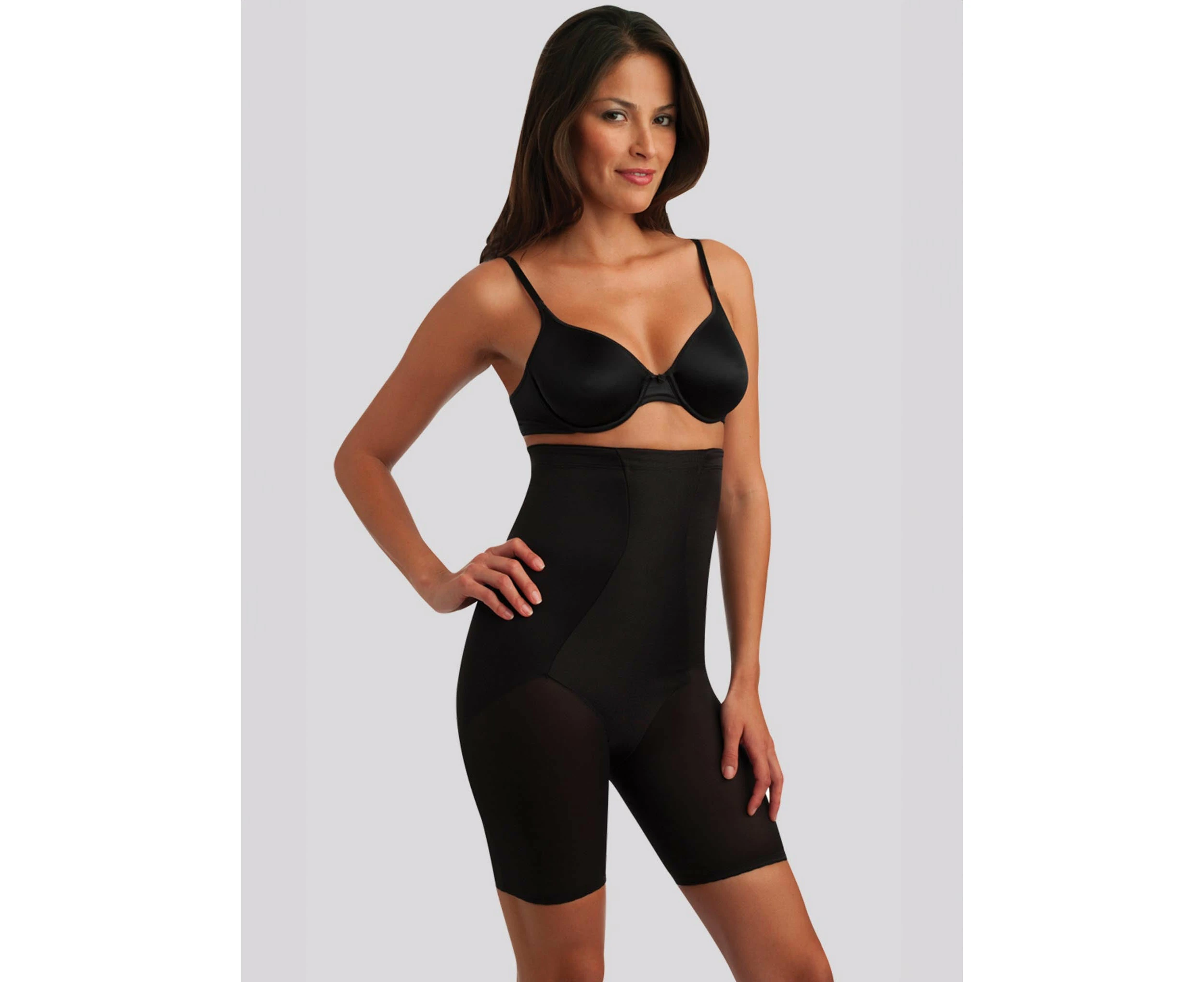 Miraclesuit: High Waist Thigh Slimmer  Black