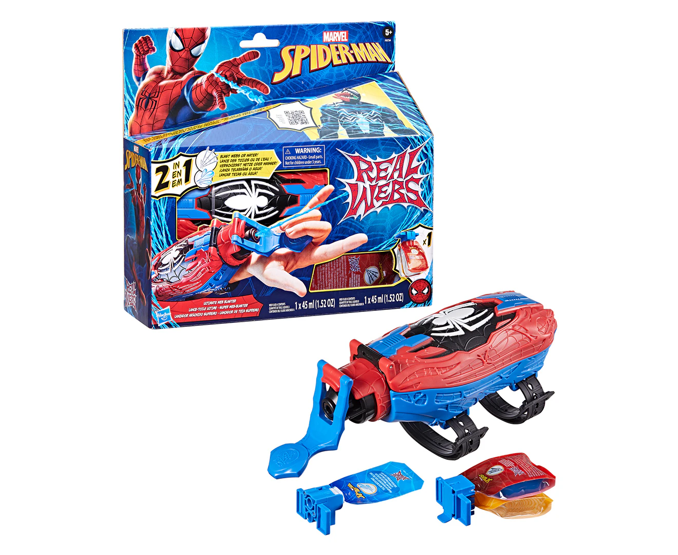 Marvel Spider-Man Real Webs Ultimate Web Blaster