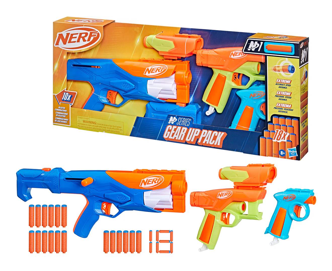 NERF N Series Gear Up Blaster Pack