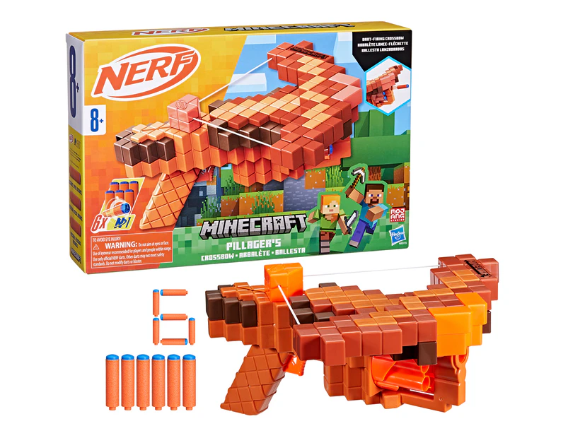 NERF Minecraft Pillagers Crossbow