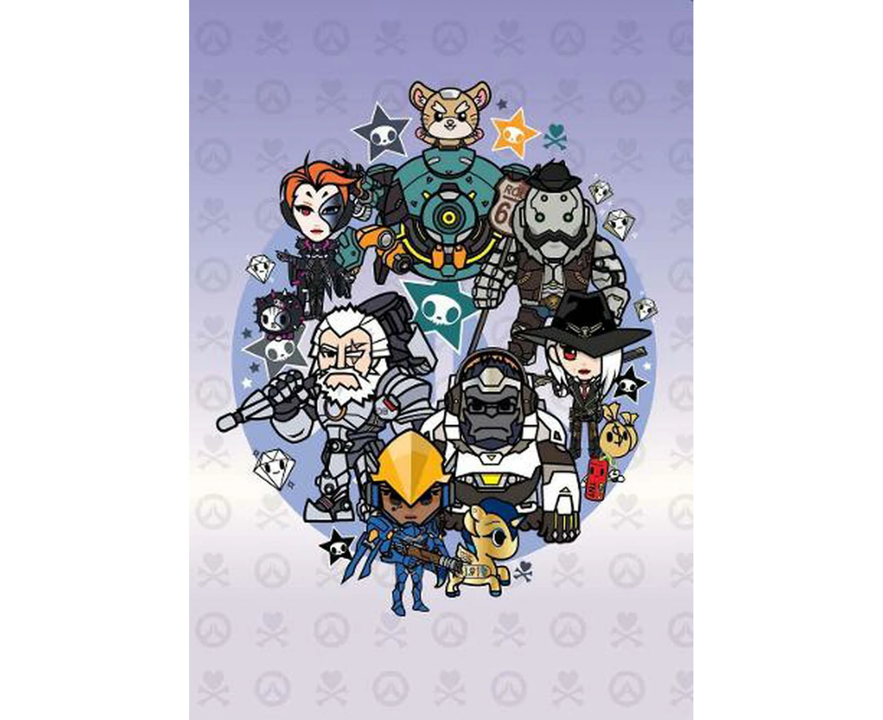 Overwatch Tokidoki X Series 3 Notebook