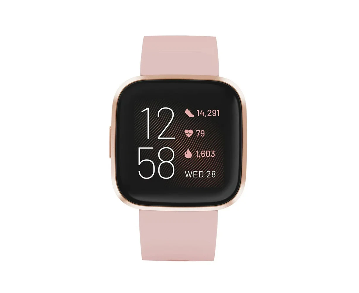 Fitbit Versa 2 Smart Fitness Watch - Pink - Refurbished Grade A - Refurbished Grade A