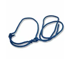 Poly Rope Halter Calf/cow/horse Blue