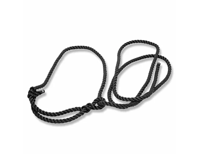 Poly Rope Halter Calf/cow/horse Black