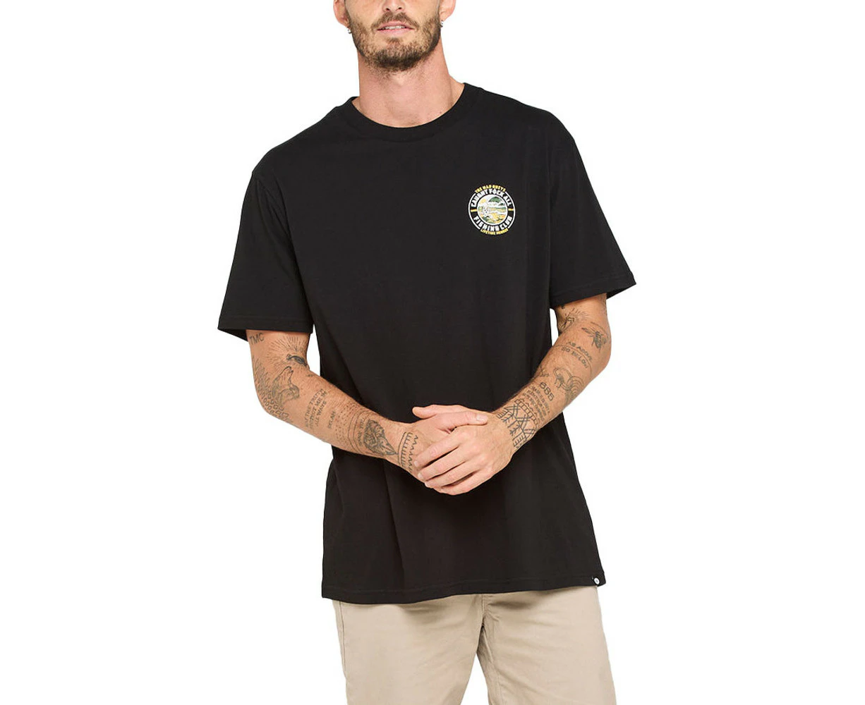 Mad Hueys Fk All Club Member Tee Mens in Black