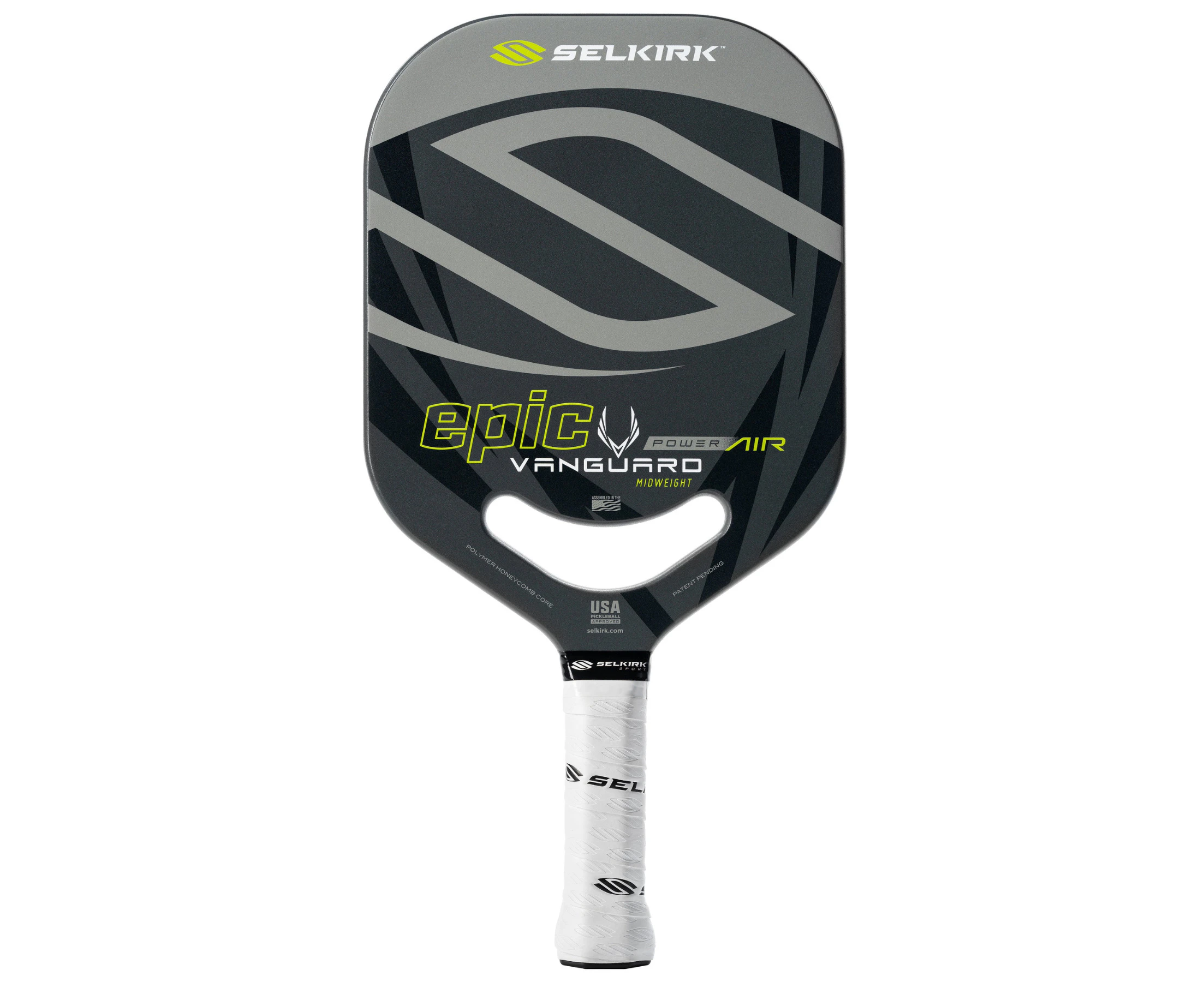 Selkirk Vanguard Power Air Invikta Pickleball Paddle - Shadow Gray