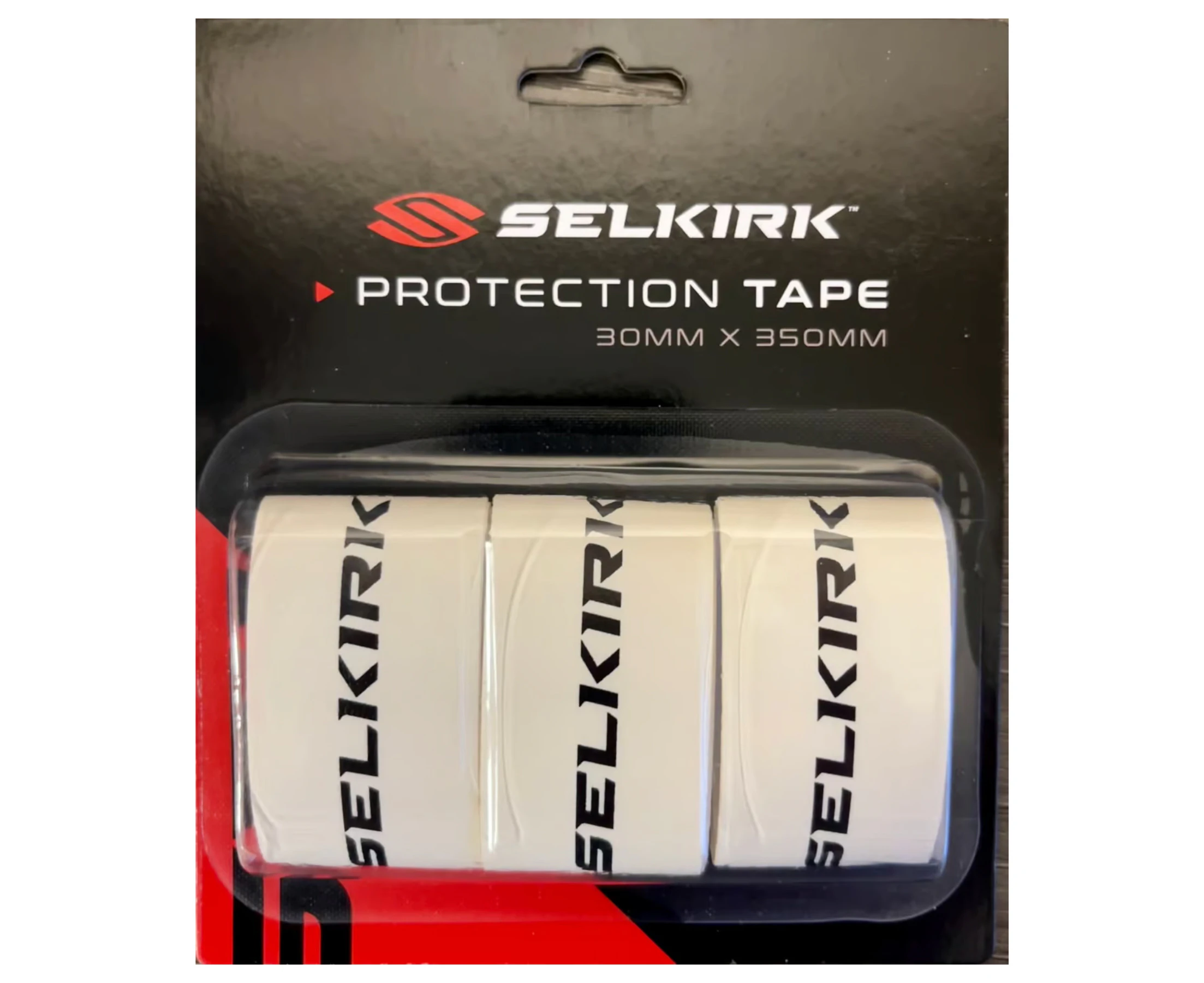 Selkirk Pickleball Paddle Protective Edge Guard Tape - White 30mm