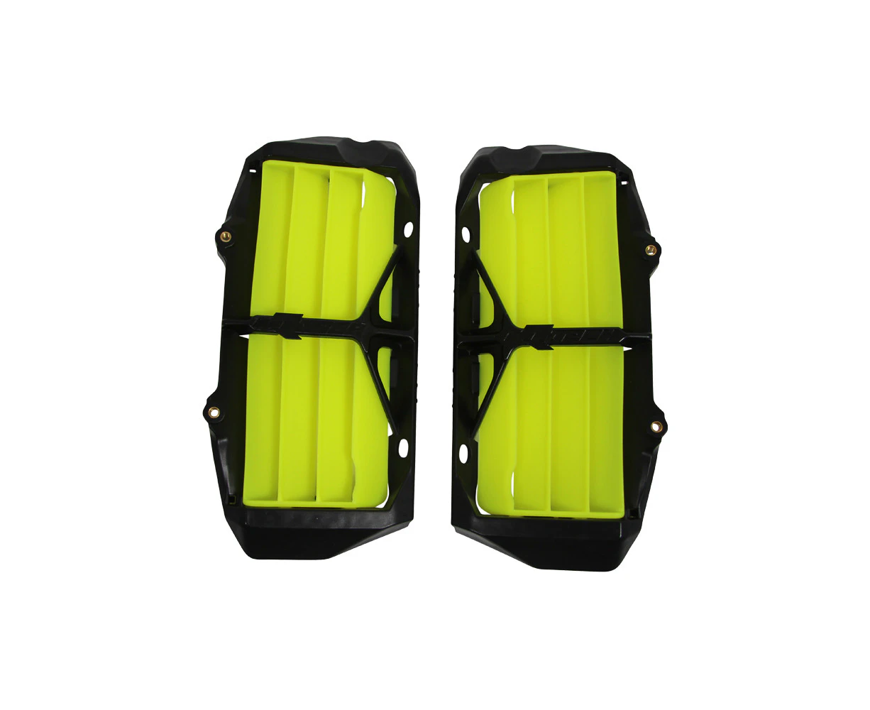 Rtech KTM Neon Yellow Oversized Radiator Louvres 500EXCF Six Days 2020-2021