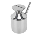 Multipurpose Stainless Steel Oil Can - Oil Dispenser Bottle for Soy Sauce, Vinegar & Cooking Wine (Without Handle)