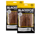 2 x Blackdog Jerky Chicken Straps 150g