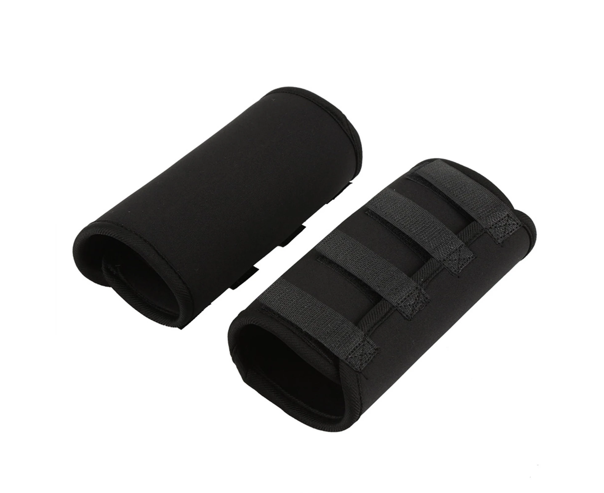 1 Pair of Dog Front Legs Brace Knees Protector Pet Surgical Injury Bandage Wrap(Black, L)