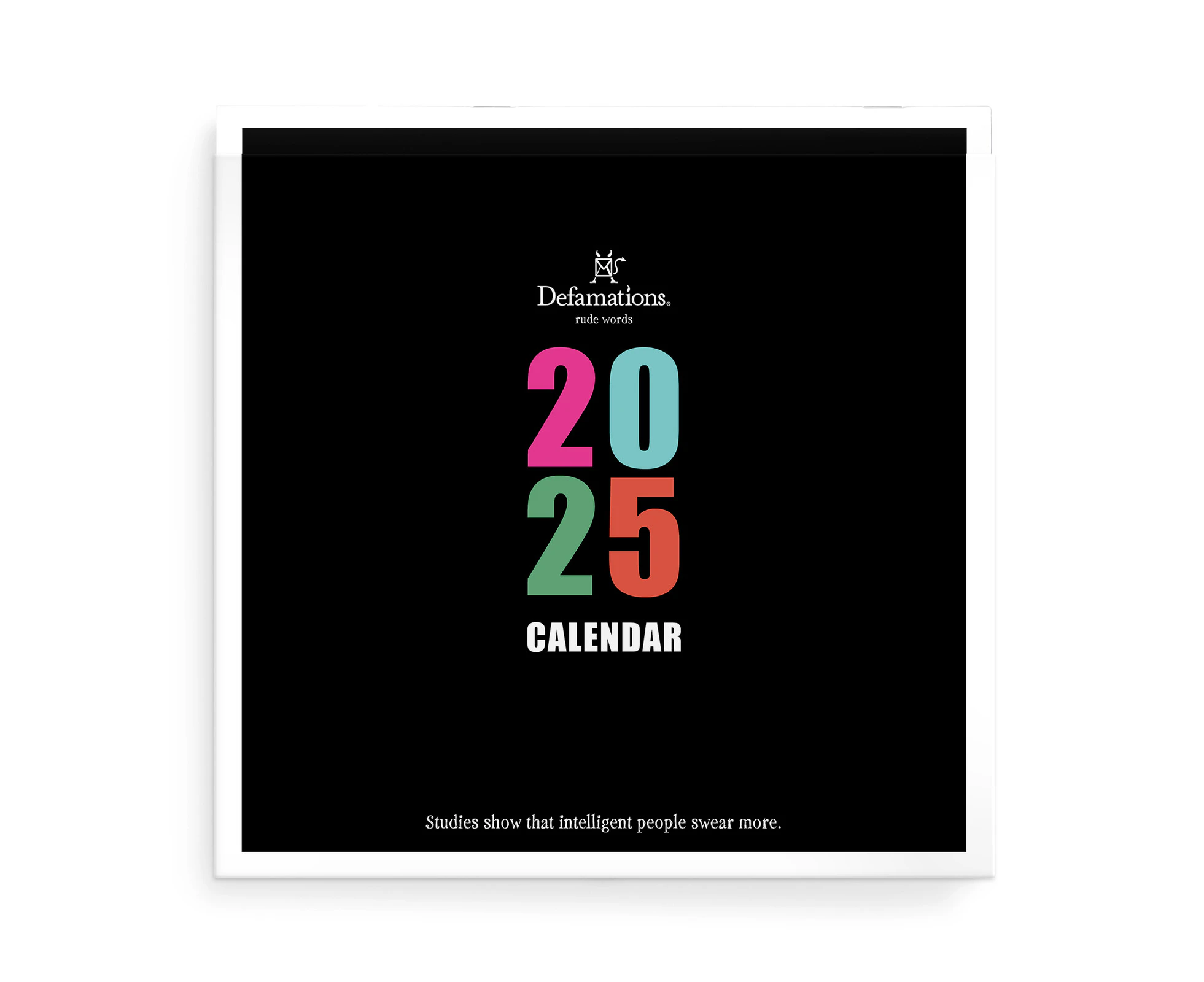 2025 Calendar Defamations Square Wall DEFCAL25