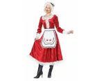 Classic Mrs Claus Women's Christmas Costume Womens