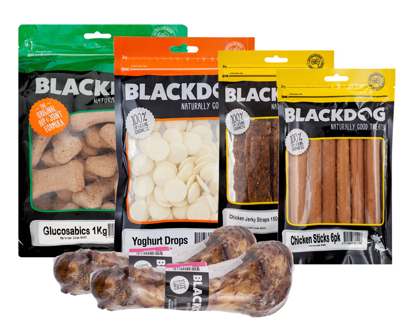 Blackdog Dog Treats Favourites Pack