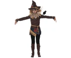 Creepy Scarecrow Tween Girls Halloween Costume Girls