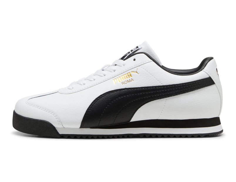 Puma Unisex Roma 24 Standard Sneakers - White/Black