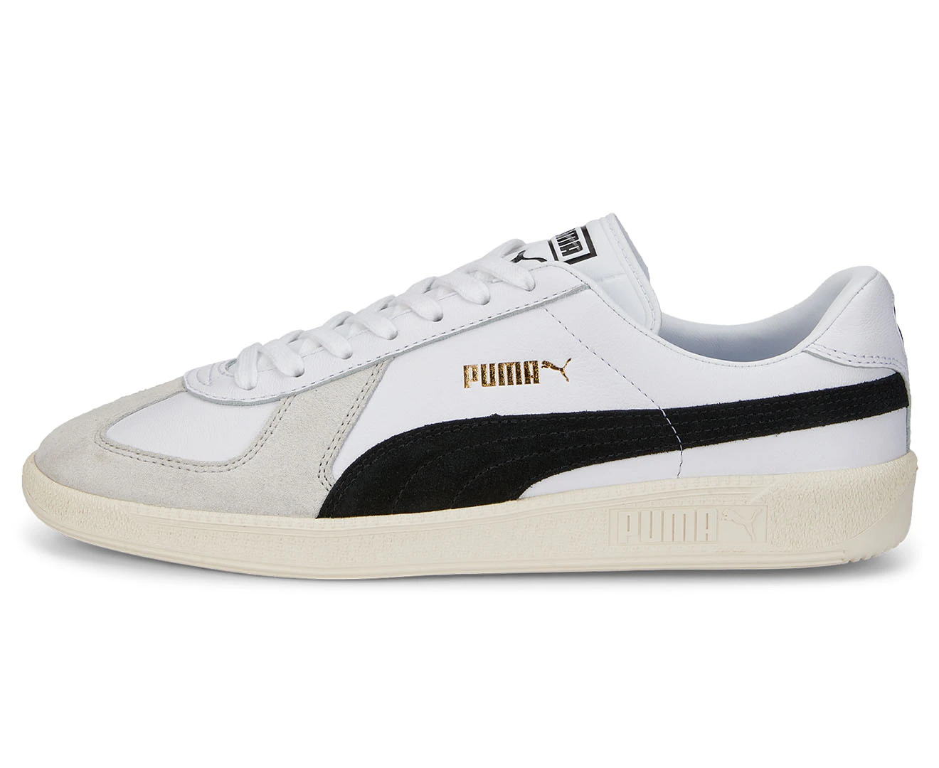 Puma Unisex Army Sneakers - White/Nimbus Cloud/Black