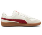 Puma Unisex Army Sneakers - Warm White/Intense Red