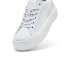 Puma Women's Kaia 2.0 Platform Sneakers - Silver Mist/White/Whisp Of Pink