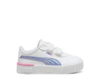 Puma Toddler Girls' Carina 2.0 Bouncy Sky Sneakers - White/Lavender Alert