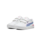 Puma Toddler Girls' Carina 2.0 Bouncy Sky Sneakers - White/Lavender Alert