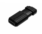 3PK Verbatim Store'n'Go Pinstripe 32GB USB Storage Stick Drive For Laptop/PC BLK