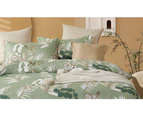 CleverPolly Ellie Microfibre Quilt Cover Set - Green