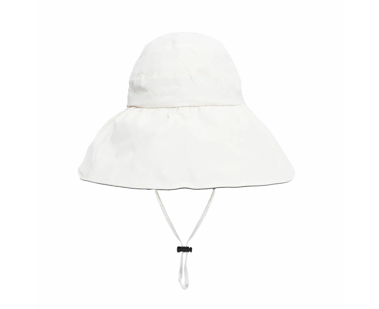 Foldable Fisherman's Wide Brim Hat Cream