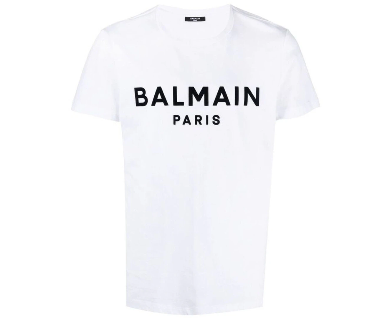 Balmain Mens YH1EF000 BB33 EAB T-Shirt White