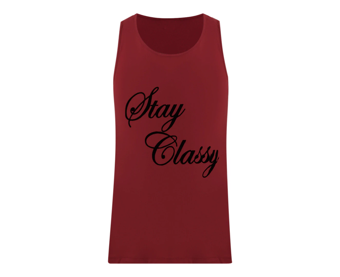 Dead Legacy Mens Stay Classy Red T-Shirt Red