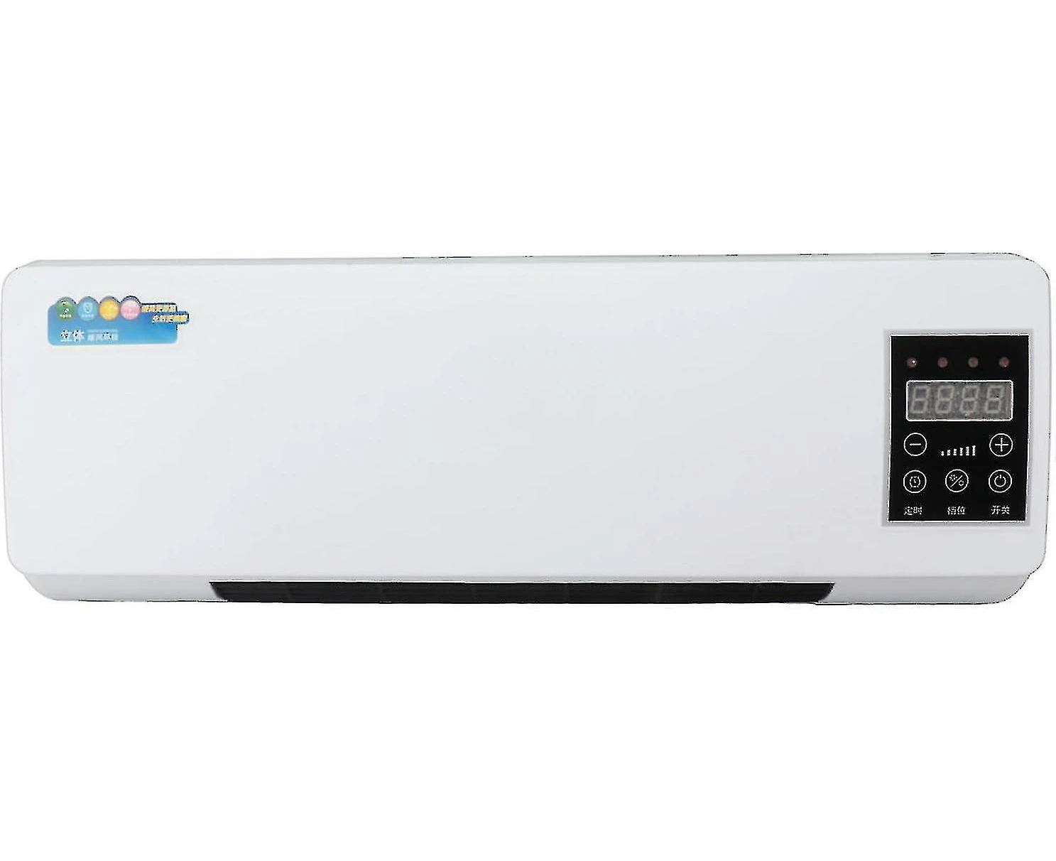 Portable Air Conditioner, 2000w Wall Mounted With Remote Control, Digital Display, Wide Coverage (uk Plug 220v)