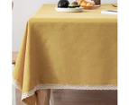 Artificial linen Doilies with lace trim - waterproof/splash/stain/wrinkle-free/oil-proof Doilies