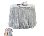 Sequin Doilies-Sequin Table Overlay for Wedding/Party/Event/Decoration-120cm*180cm