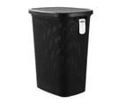 3x 2pc Boxsweden 62L Aero Laundry Hamper Lidded Clothes Storage 45x60cm Assort