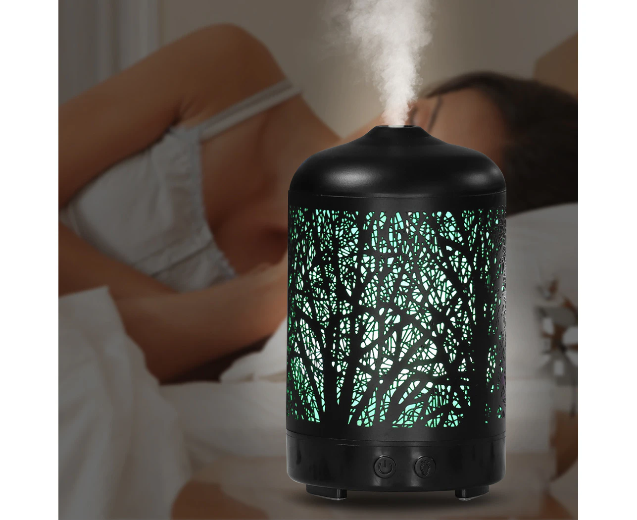 Aroma diffuser, aromatherapy, ultrasonic humidifier, essential oil purifier tree