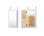 Artiss Jewellery Cabinet Mirror Door Wall Mount