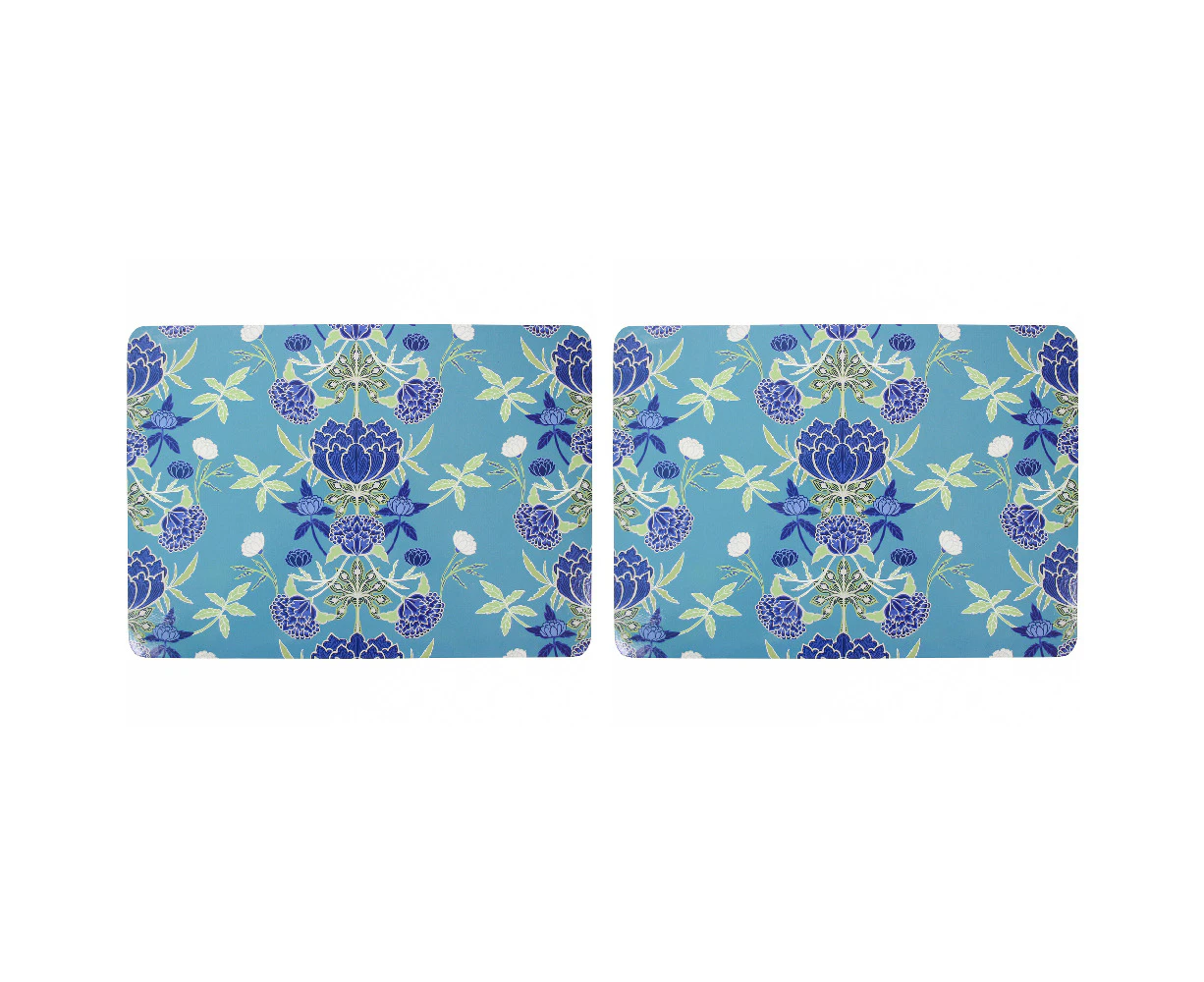 2x 4pc LVD MDF/Cork Placemat Table Protector 30x21cm Morris Bohemian Floral